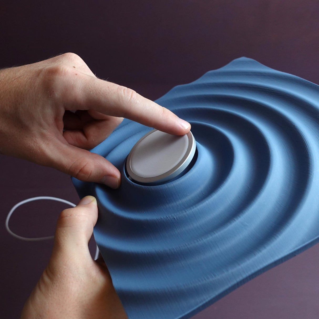 Gazzaladra Mag Safe Tray Water Drop l Decor | Phone Charger | Decorative Plate | - LV3DPrinting