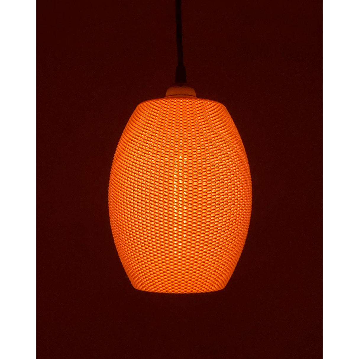 Lunfardo Ovo Lamp Shade | Home Decor | Gift Idea | Geometric | Pendant Lighting - LV3DPrinting