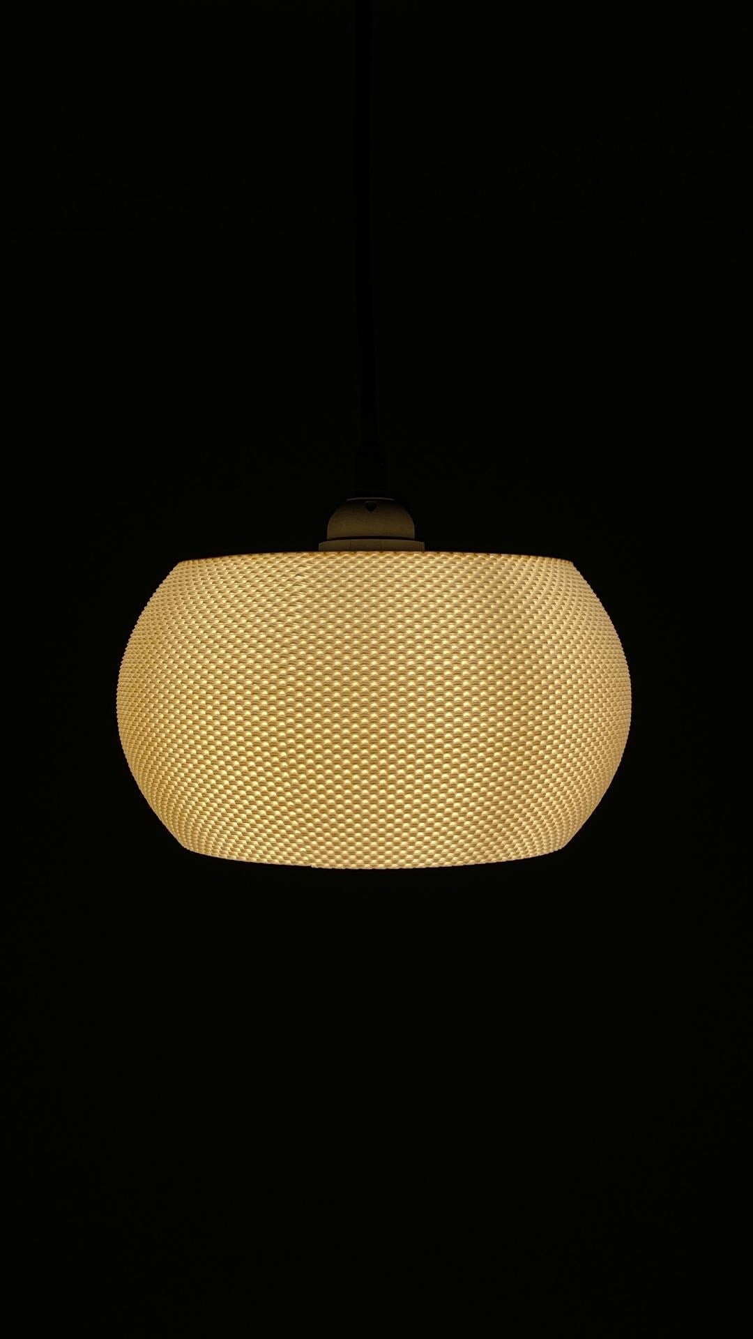 Lunfardo Valo Pendant Lamp Shade | Home Decor | Gift Idea | Geometric | Pendant - LV3DPrinting