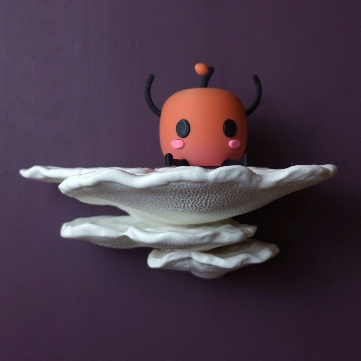 Gazzaladra Wall Shelf Gibbosa Fungus for Party, Living Room, Bedroom - LV3DPrinting