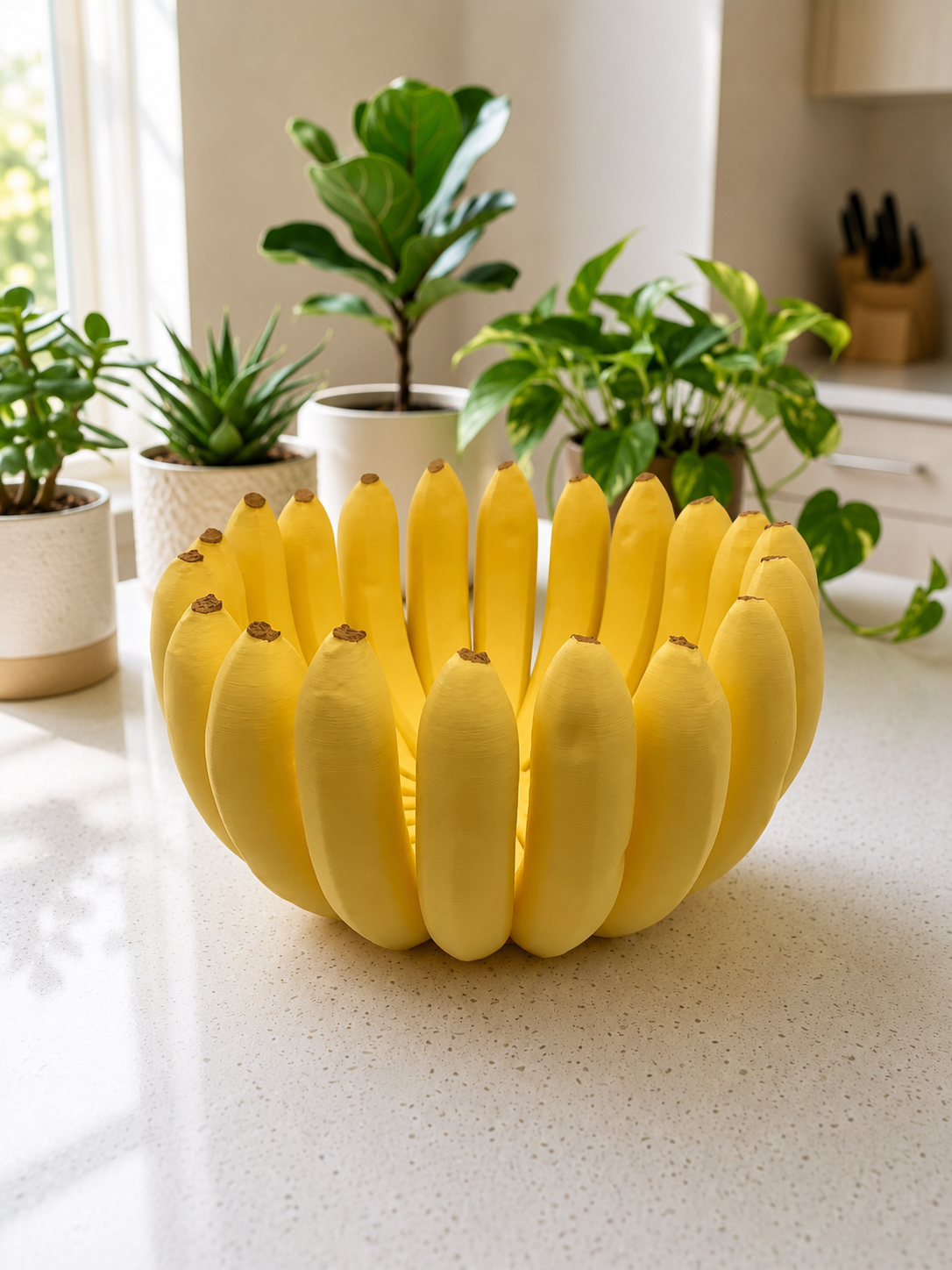 Gazzaladra Banana Bowl l Decor | Tableware | Decorative Bowl | Fruit Bowl