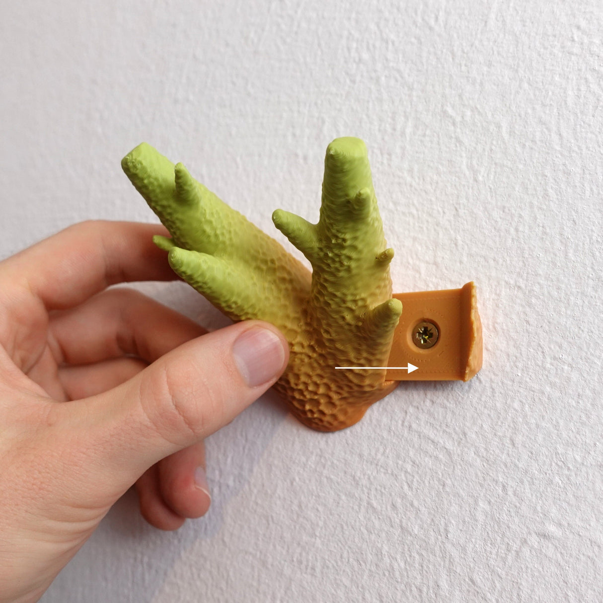 Set of three - Gazzaladra Caliendrum Coral Wall Hooks | Coat Hanger |  Wall Hooks | Coat Rack Wall Mount - LV3DPrinting