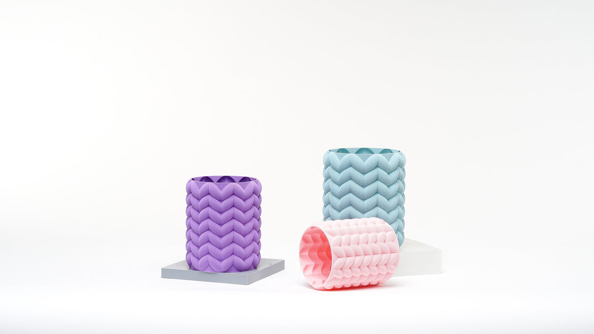 Kowafat Babushka Vase – Modern Minimalist Decor for Weddings, Dining Table, Living Room & Bedroom | Sculptural Planter Vase - LV3DPrinting