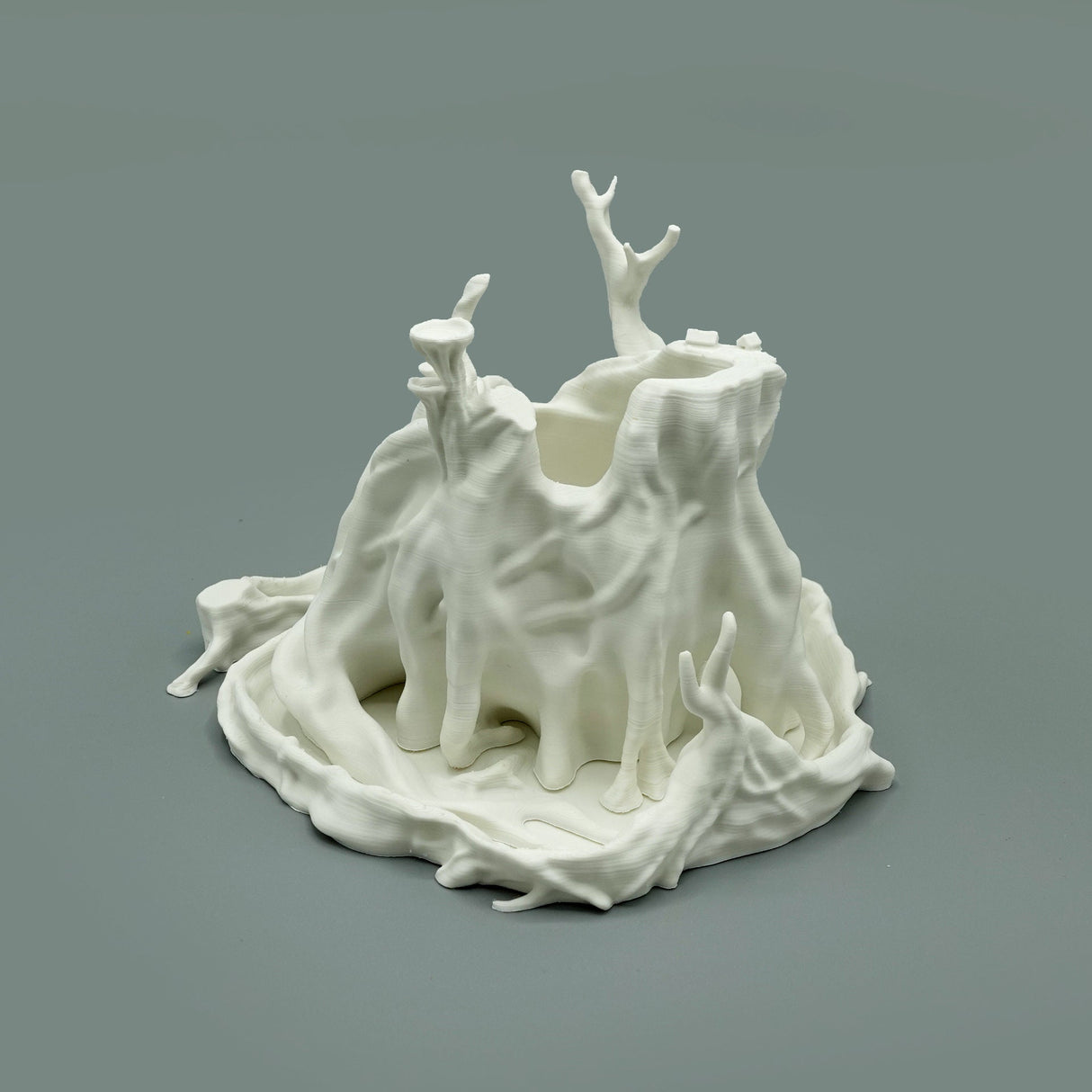 Gazzaladra Tree Trunk Indoor Planter Decor for Dinner Table, Party, Living Room, Bedroom - LV3DPrinting