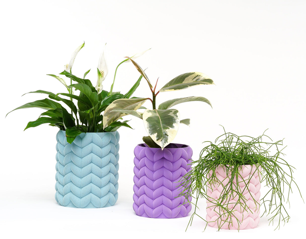 Kowafat Babushka Vase – Modern Minimalist Decor for Weddings, Dining Table, Living Room & Bedroom | Sculptural Planter Vase - LV3DPrinting