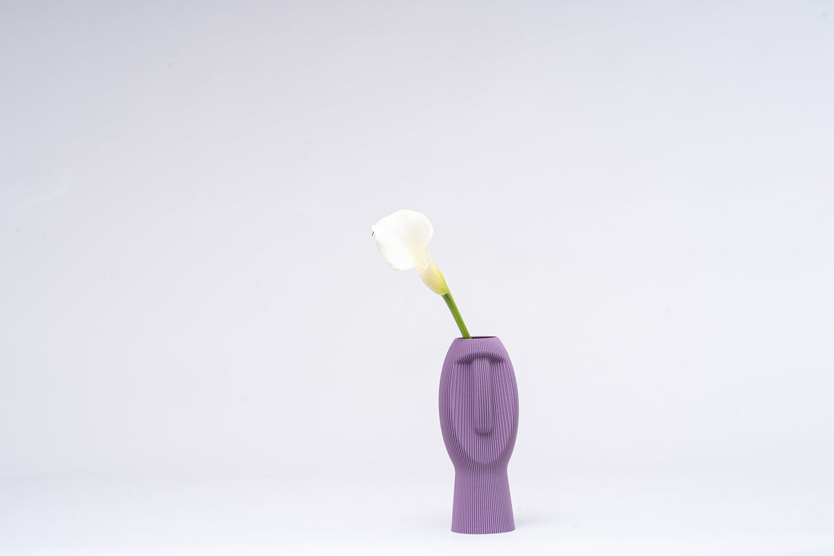 Kowafat Silent Dude Vase – Modern Sculptural Decor for Weddings, Dining Table, Living Room & Bedroom | Minimalist Art Vase - LV3DPrinting