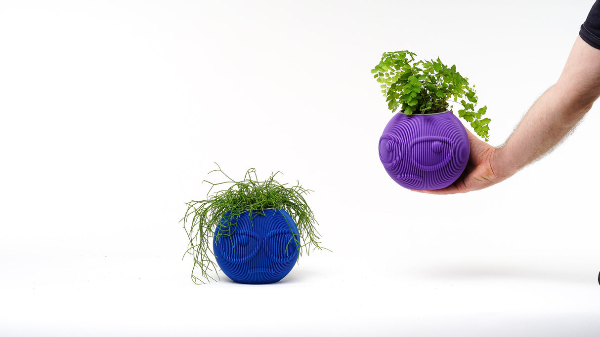 Kowafat Suspicious Dude Vase – Playful Sculptural Decor for Weddings, Dining Table, Living Room & Bedroom | Modern Art Vase - LV3DPrinting