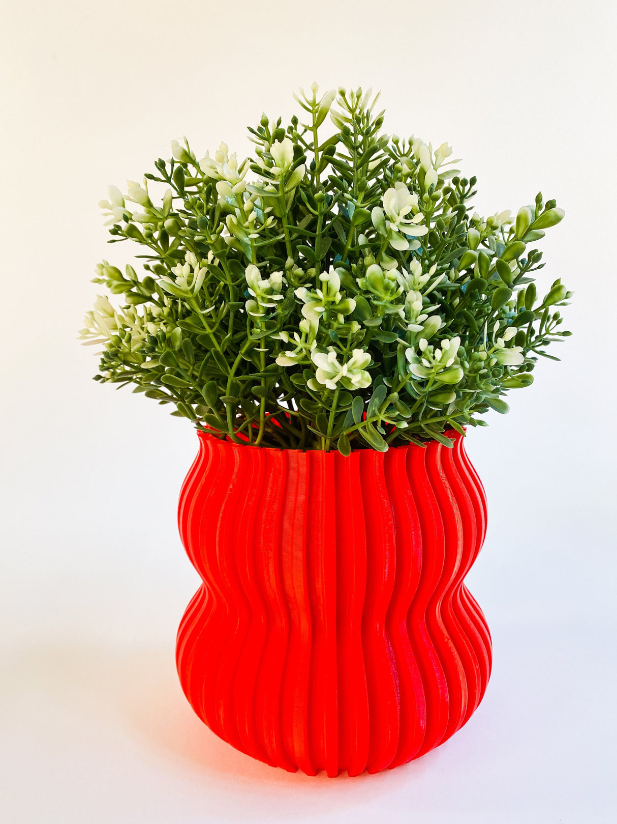 Kowafat Wobble Vase – Modern Sculptural Decor for Weddings, Dining Table, Living Room & Bedroom | Minimalist Art Vase - LV3DPrinting