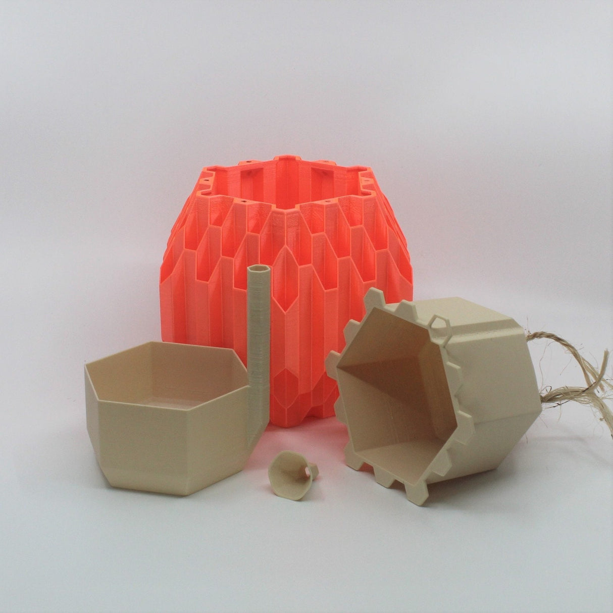 3DPPA Hegaxon Overload Self-Watering Planter /Planter Decor for Dinner Table, Party, Living Room, Bedroom - LV3DPrinting