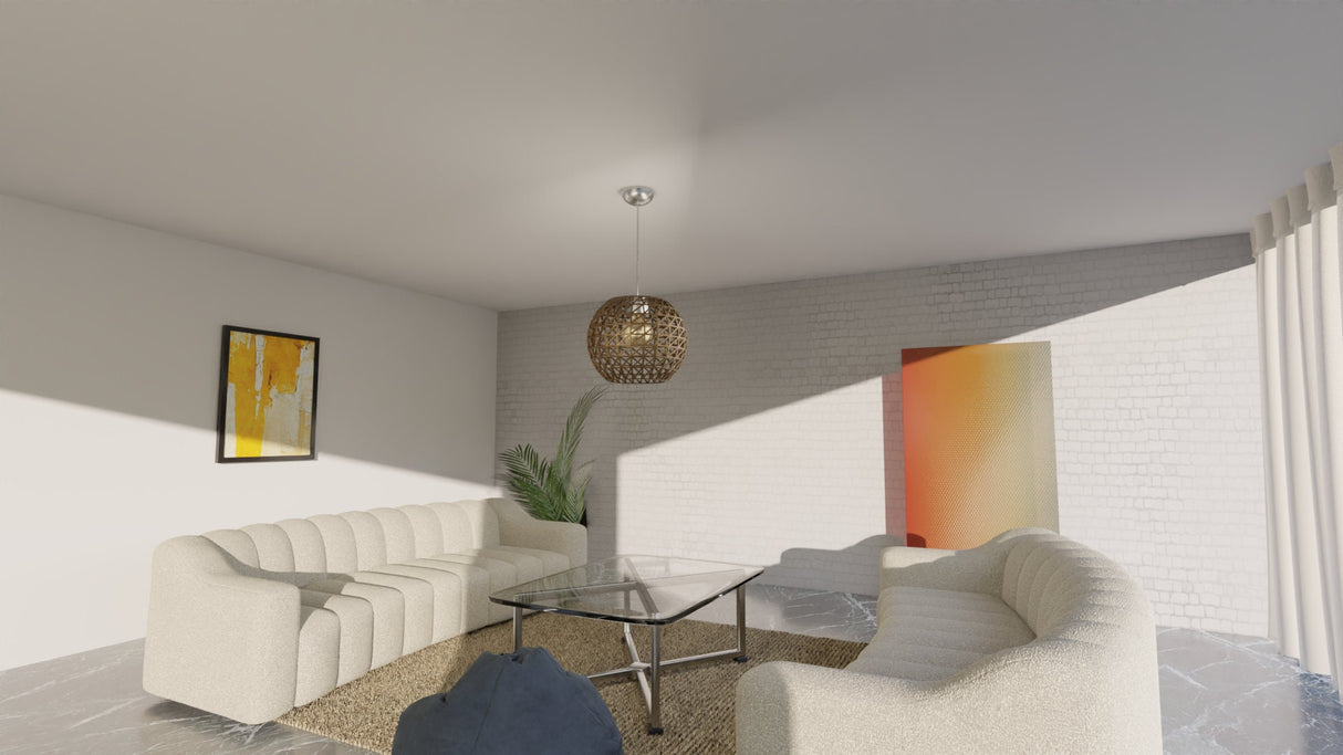 3DPAA Crab Cat catcher Lamp | Home Decor | Gift Idea | Geometric | Pendant Lighting - LV3DPrinting