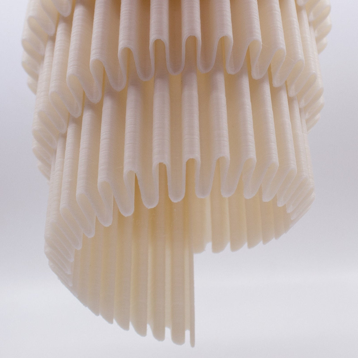 3DPPA Unfurling Ripple 3DPPA Lamp Shade | Home Decor | Gift Idea | Geometric | Pendant Lighting - LV3DPrinting