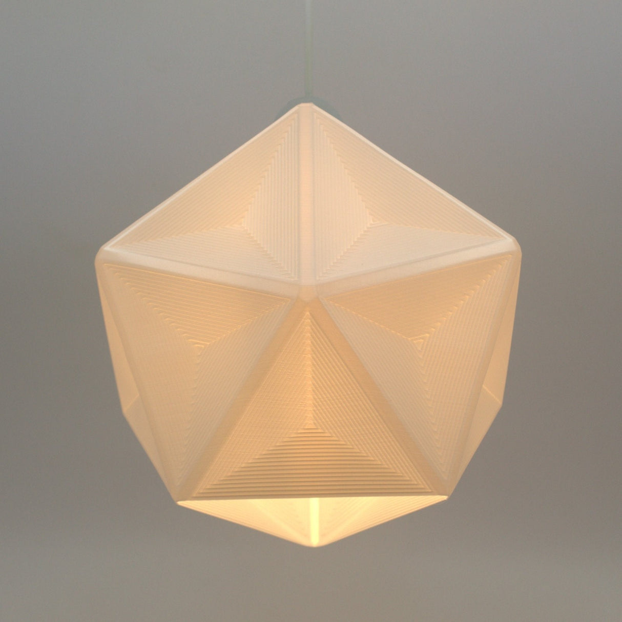 3DPPA Tria Lamp Shade | Home Decor | Gift Idea | Geometric | Pendant Lighting - LV3DPrinting