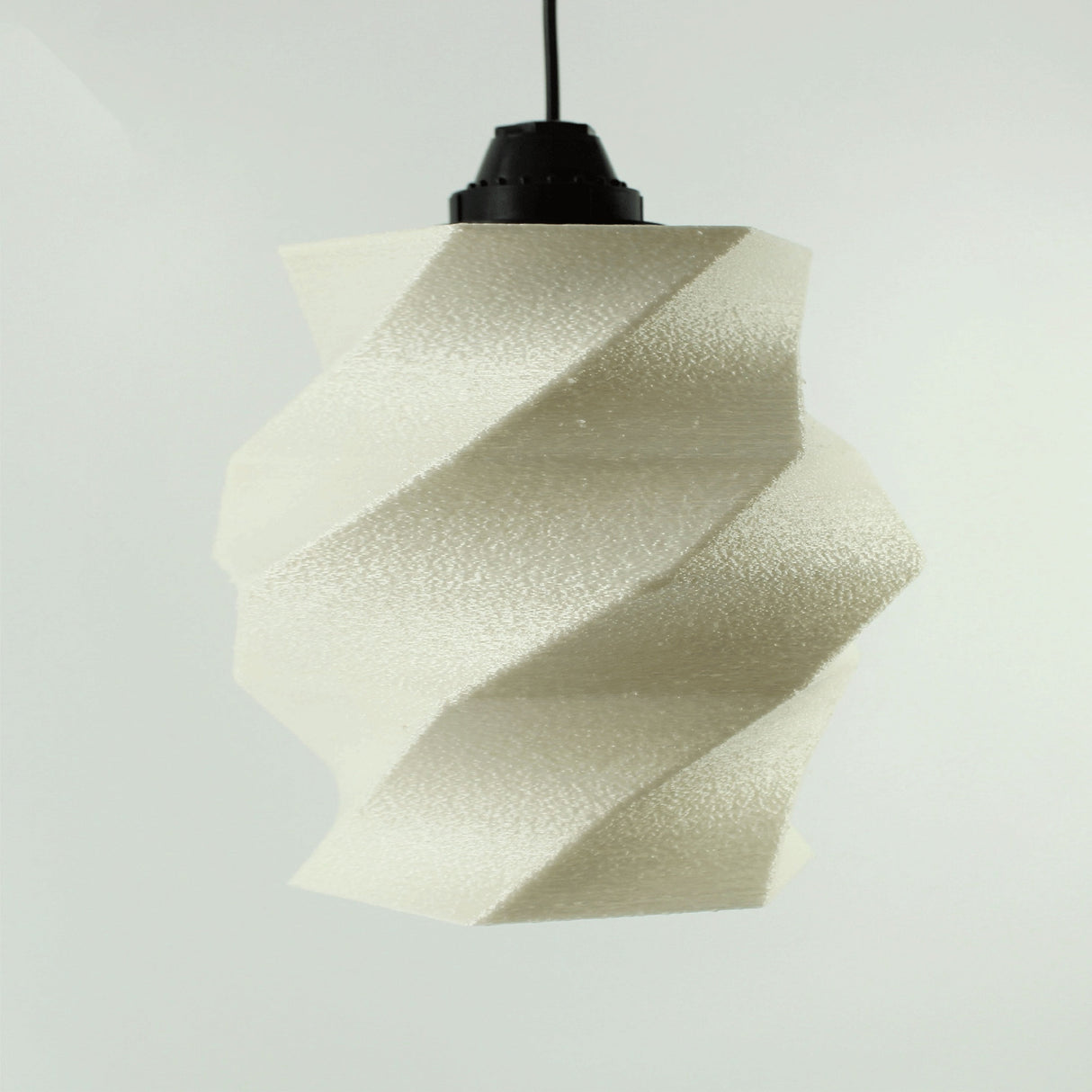 3DPPA Flowing Lamp Shade | Home Decor | Gift Idea | Geometric | Pendant Lighting - LV3DPrinting