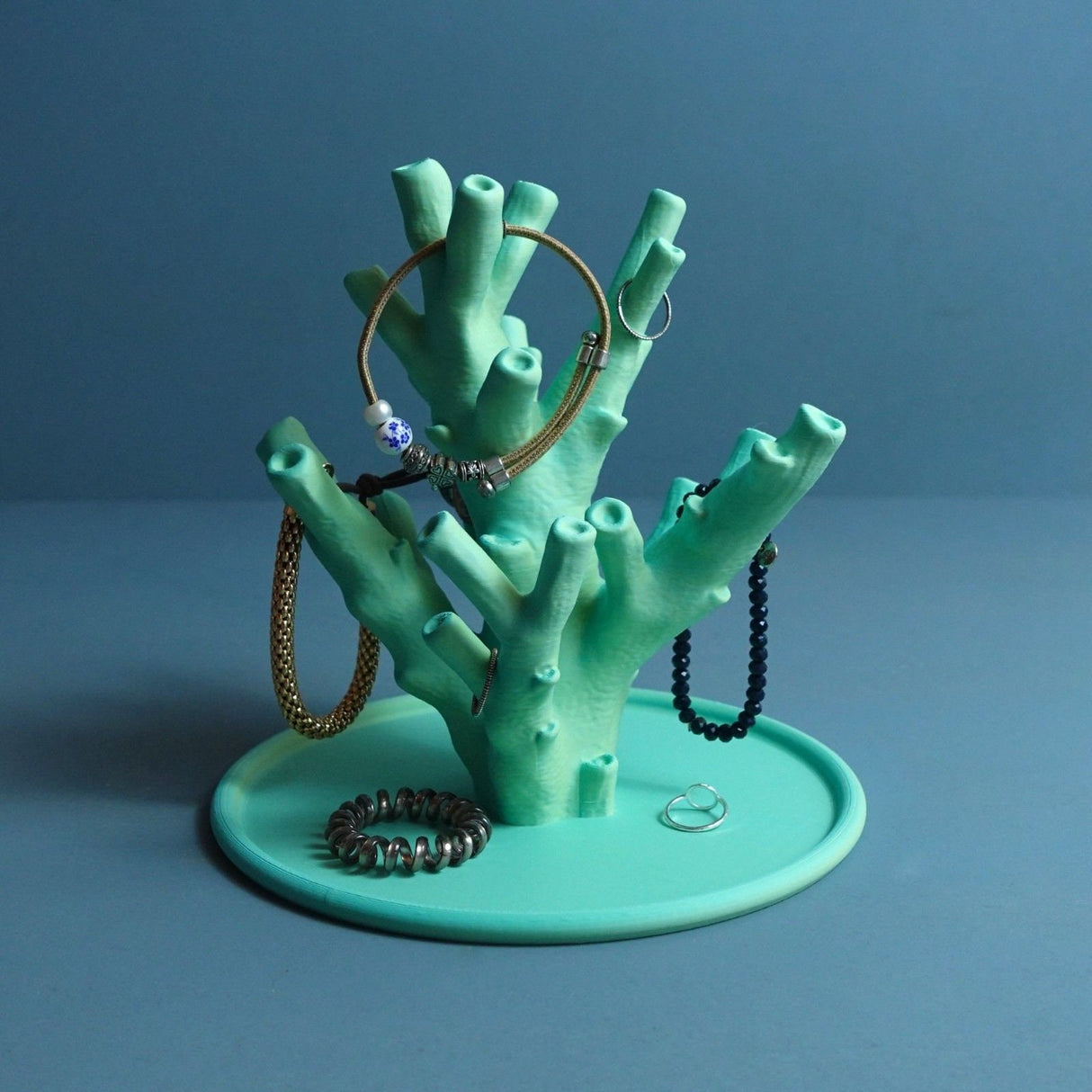 Gazzaladra XX Echinata Coral Jewelry Holder | Jewelry Organizer | Necklace Storage | Gift For Her - LV3DPrinting