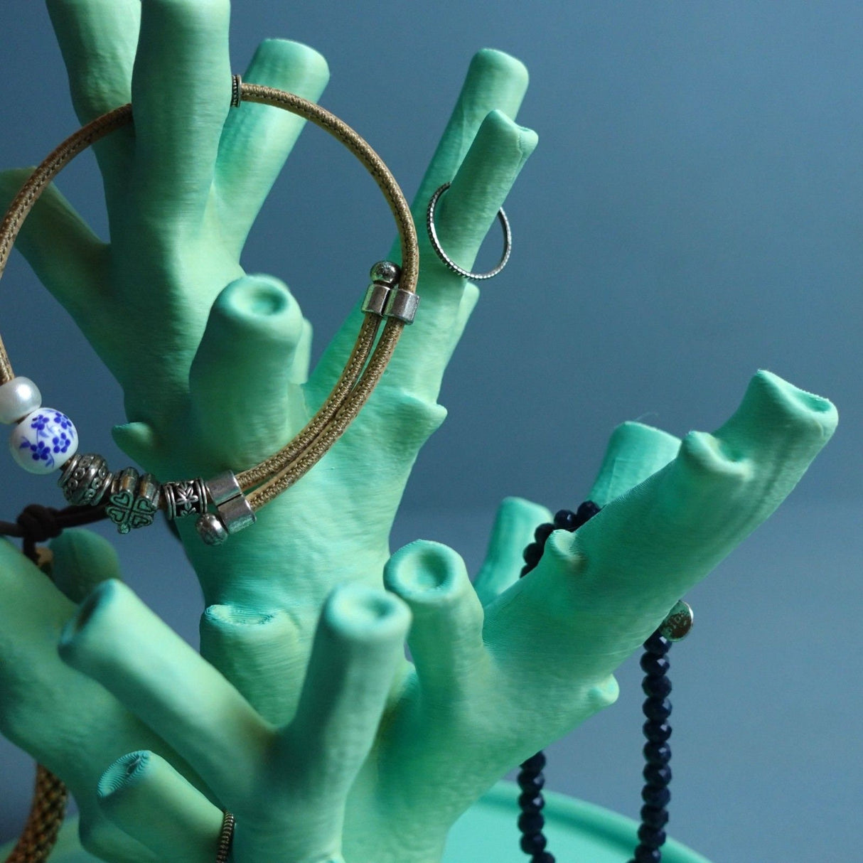 Gazzaladra XX Echinata Coral Jewelry Holder | Jewelry Organizer | Necklace Storage | Gift For Her - LV3DPrinting