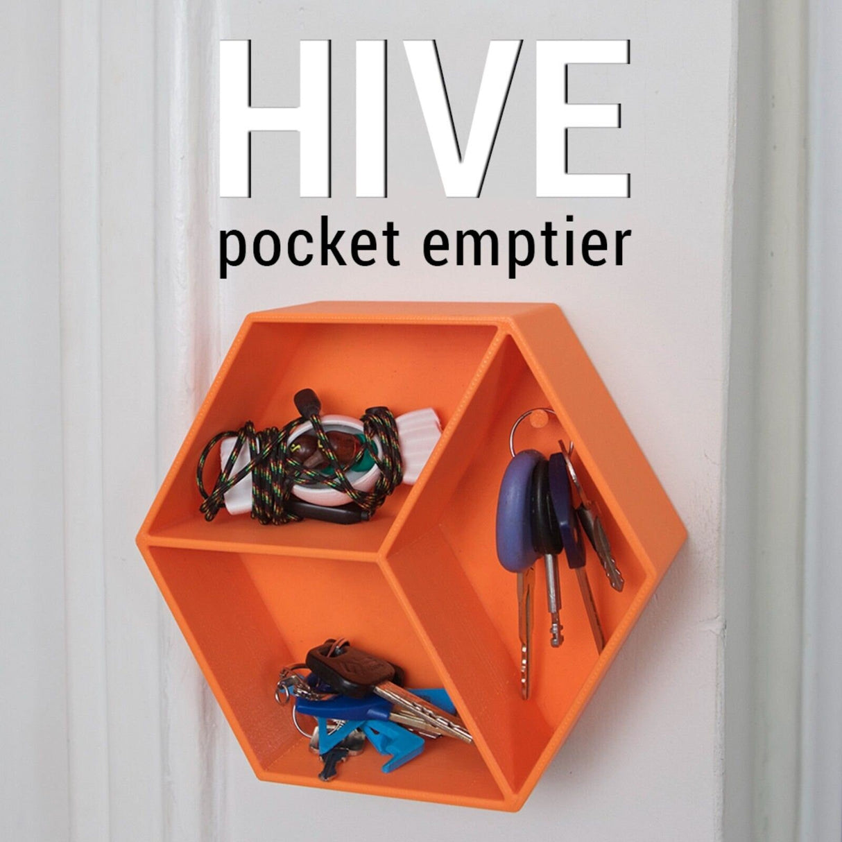3D Shook Hive Pocket Emptier for Party, Living Room, Bedroom - LV3DPrinting