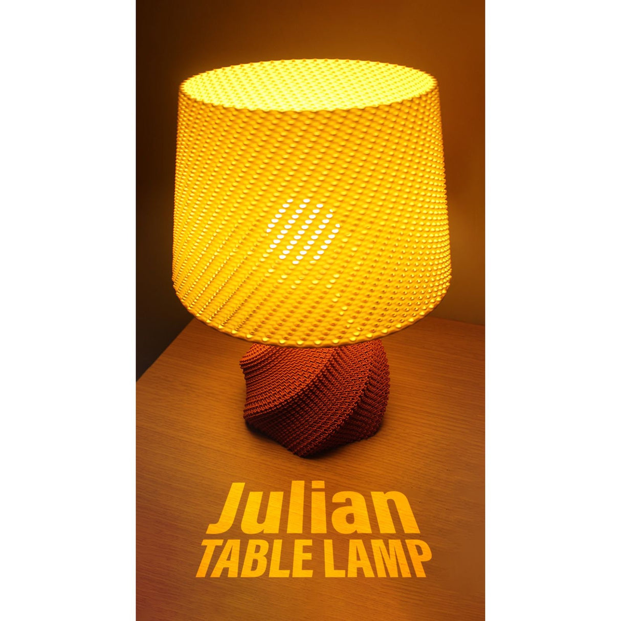 Lunfardo Julian Table Lamp | Home Decor | Cuved Lamp | Gift Ideas - LV3DPrinting