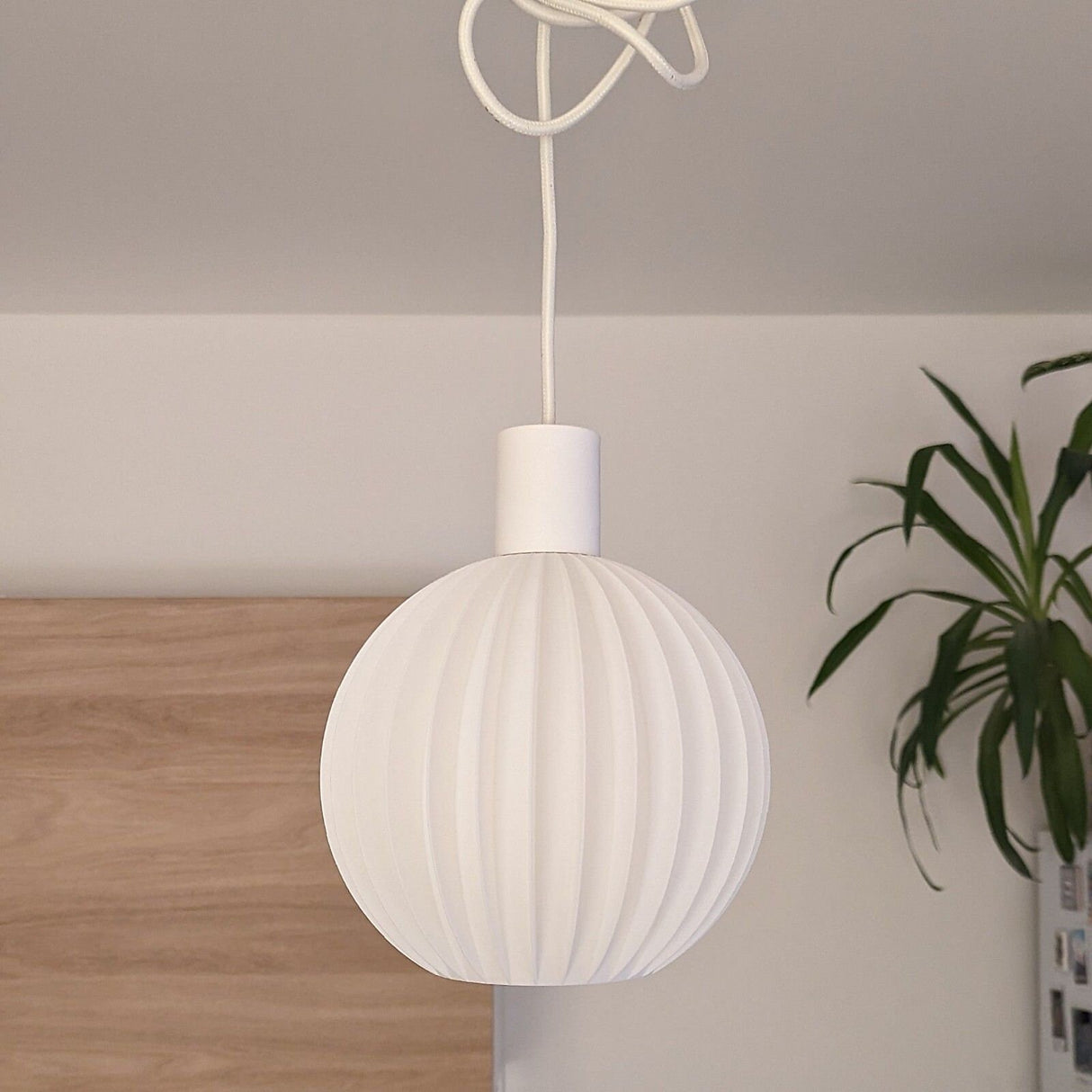 Martin Zampach Ball Straight Lamp Shade | Home Decor | Gift Idea | Pendant Lighting - LV3DPrinting