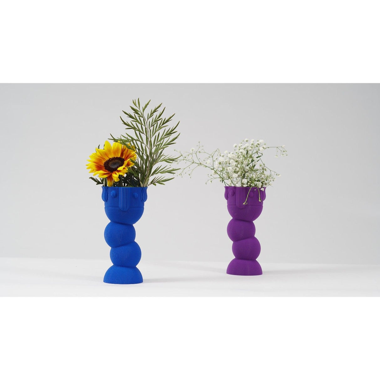 Kowafat Josef Vase – Modern Sculptural Decor for Weddings, Dining Table, Living Room & Bedroom | Playful Art Vase - LV3DPrinting