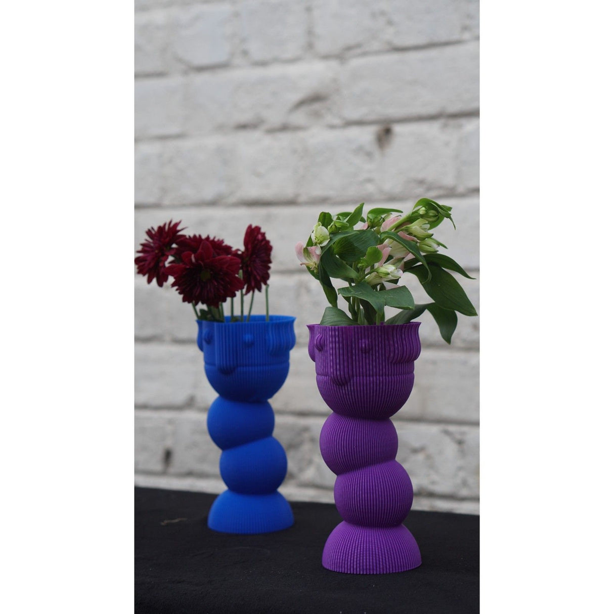 Kowafat Josef Vase – Modern Sculptural Decor for Weddings, Dining Table, Living Room & Bedroom | Playful Art Vase - LV3DPrinting