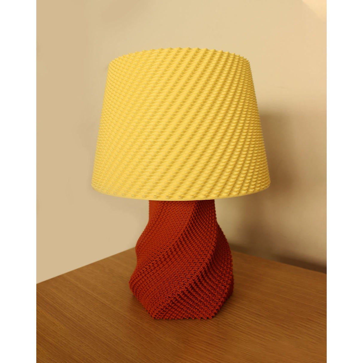 Lunfardo Julian Table Lamp | Home Decor | Cuved Lamp | Gift Ideas - LV3DPrinting