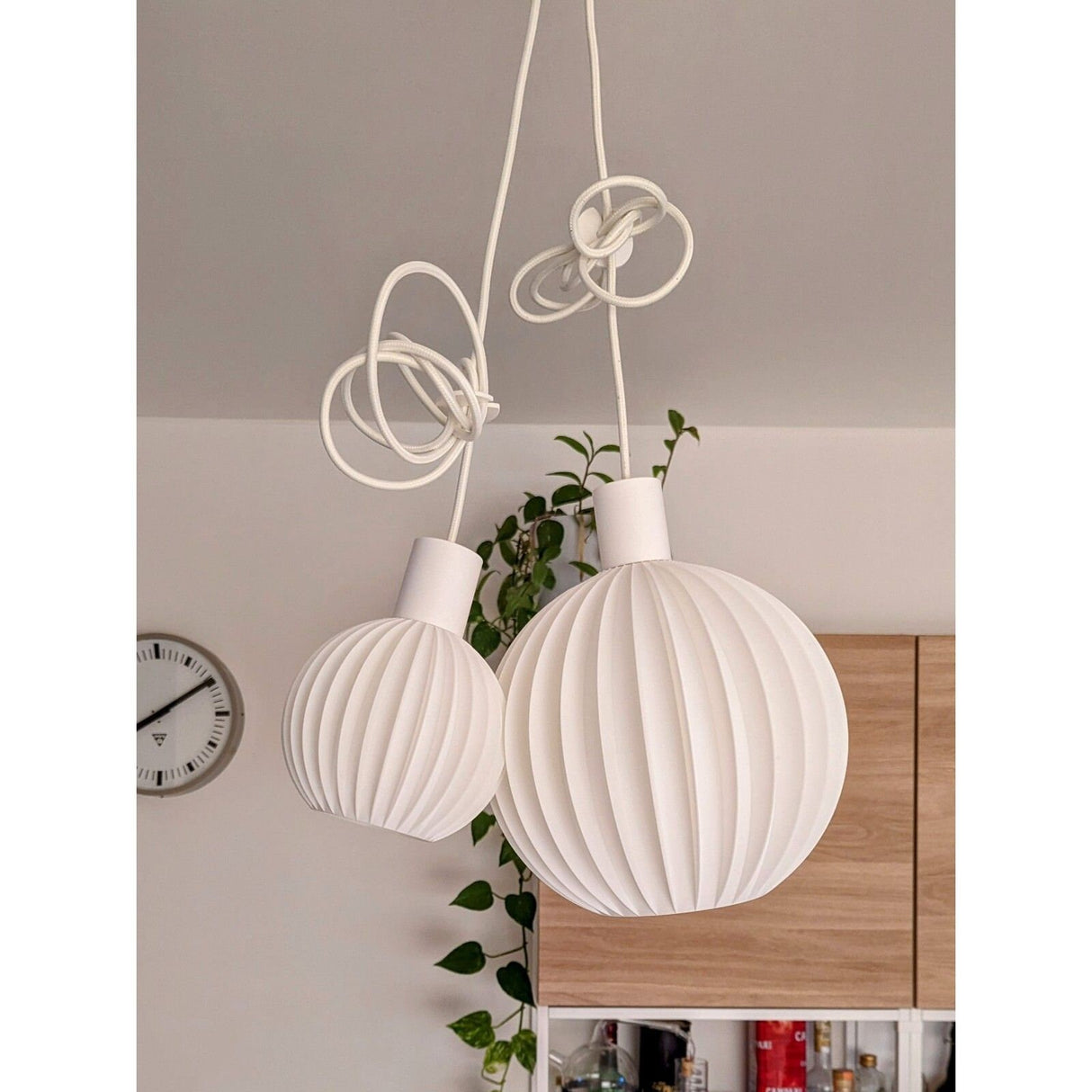 Martin Zampach Ball Straight Lamp Shade | Home Decor | Gift Idea | Pendant Lighting - LV3DPrinting