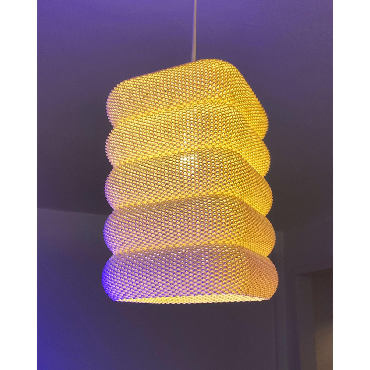 Lunfardo Sara Lamp Shade | Home Decor | Gift Idea | Geometric | Pendant Lighting - LV3DPrinting