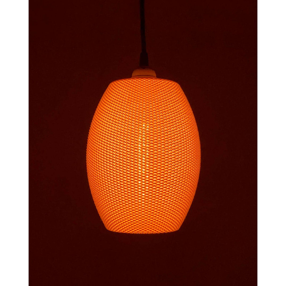 Lunfardo Ovo Lamp Shade | Home Decor | Gift Idea | Geometric | Pendant Lighting - LV3DPrinting