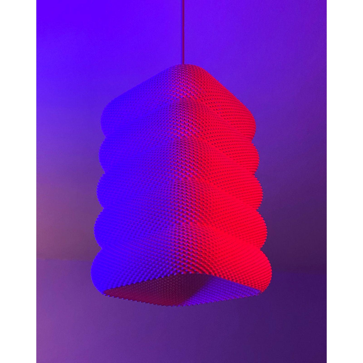 Lunfardo Sara Lamp Shade | Home Decor | Gift Idea | Geometric | Pendant Lighting - LV3DPrinting