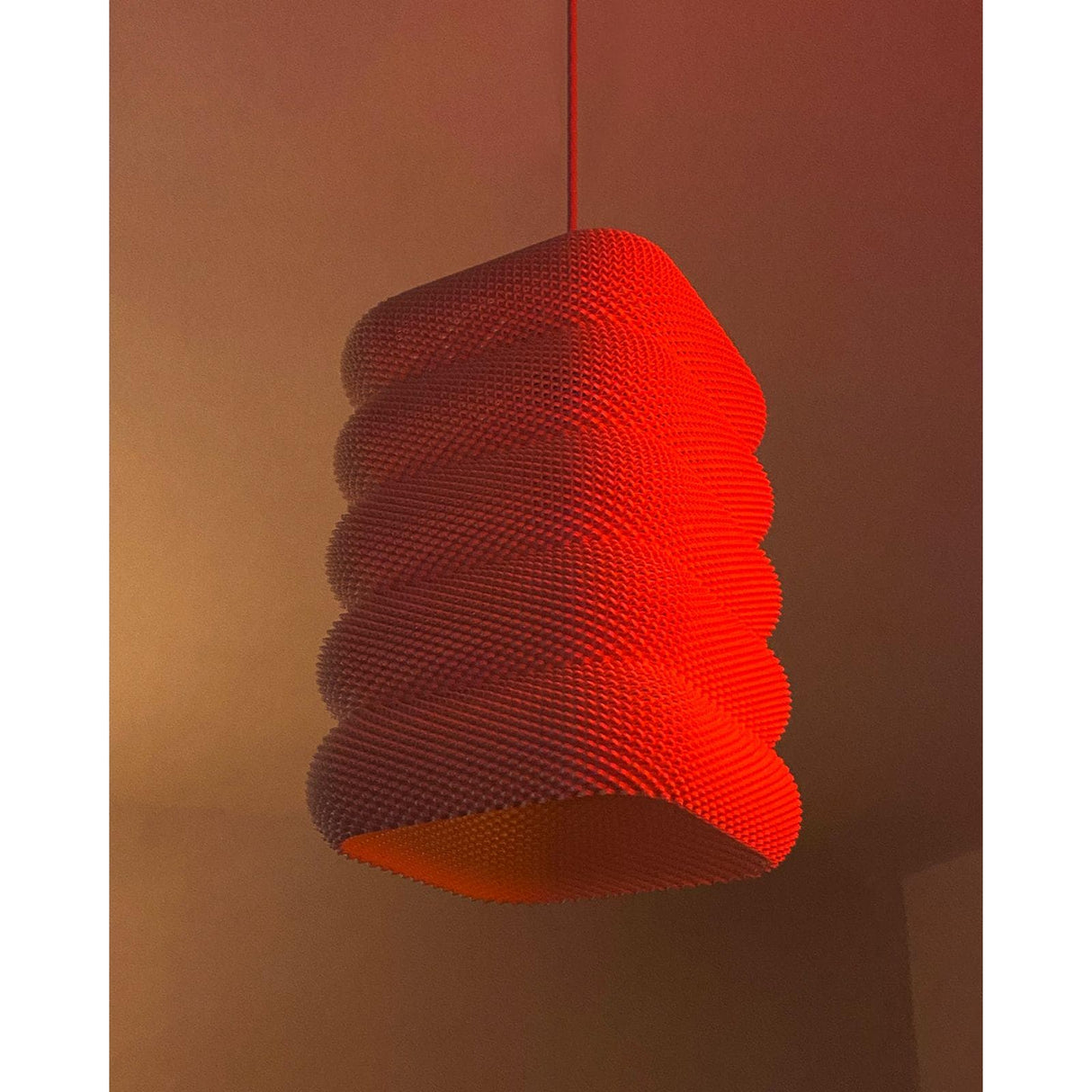 Lunfardo Sara Lamp Shade | Home Decor | Gift Idea | Geometric | Pendant Lighting - LV3DPrinting