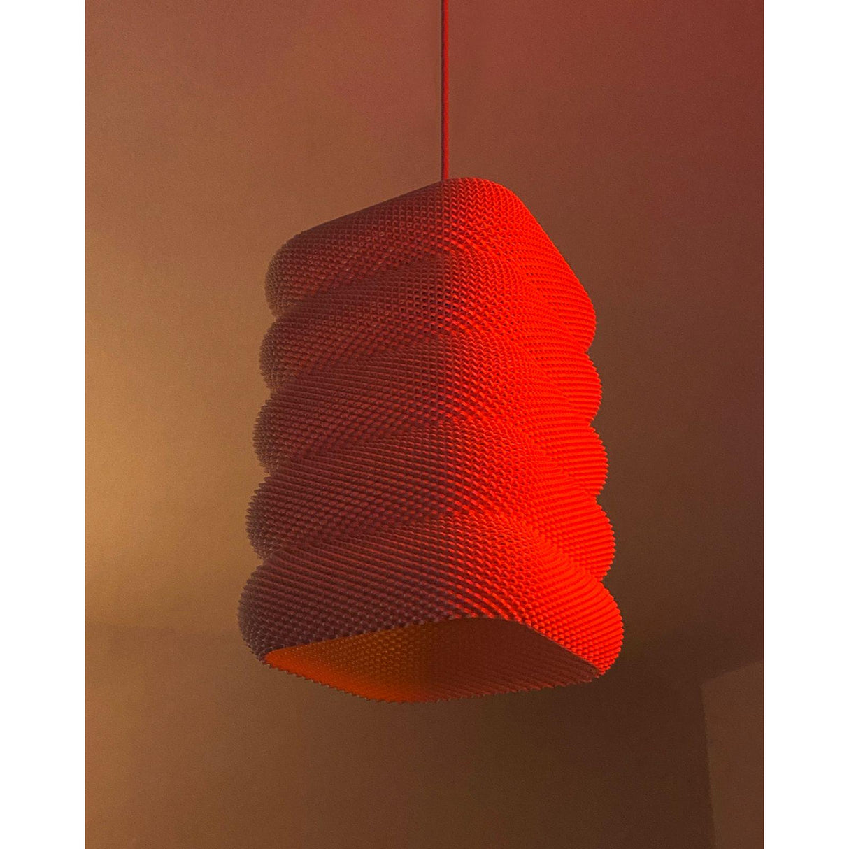 Lunfardo Sara Lamp Shade | Home Decor | Gift Idea | Geometric | Pendant Lighting - LV3DPrinting