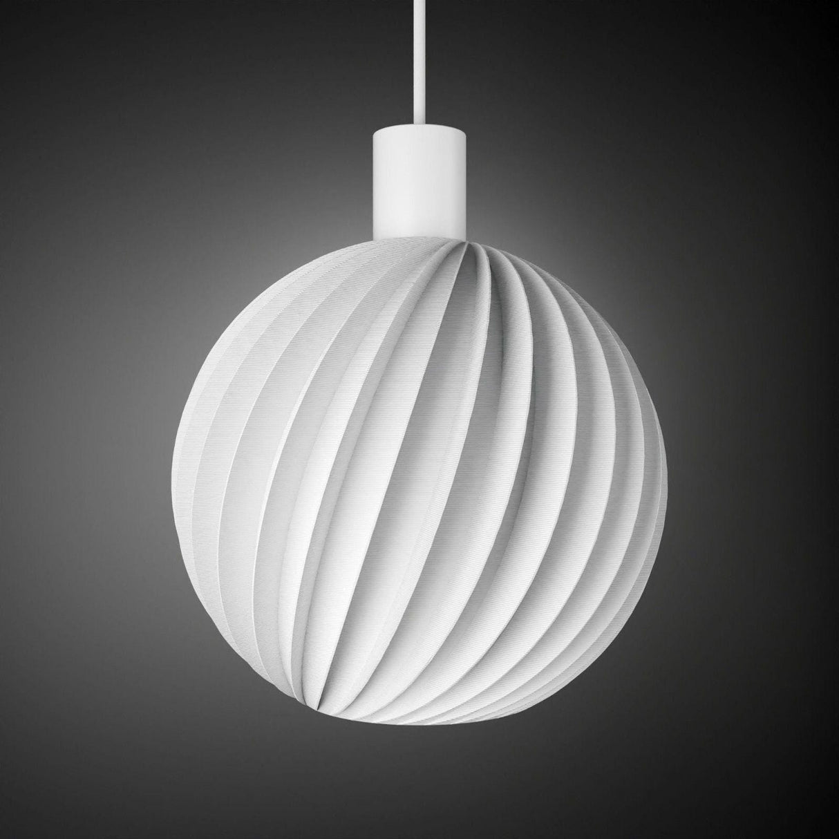 Martin Zampach Ball Twist Lamp Shade | Home Decor | Gift Idea | Pendant Lighting - LV3DPrinting