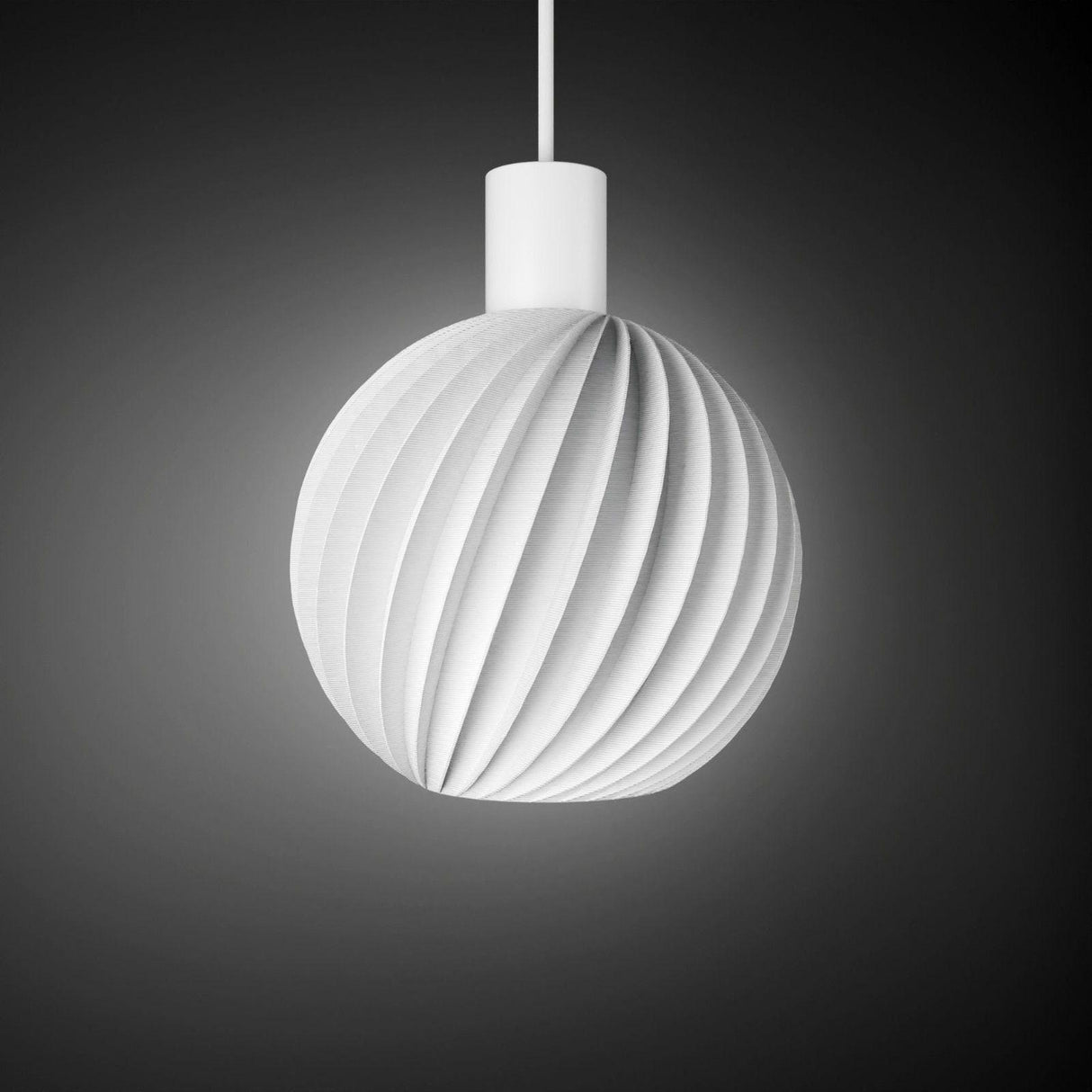 Martin Zampach Ball Twist Lamp Shade | Home Decor | Gift Idea | Pendant Lighting - LV3DPrinting