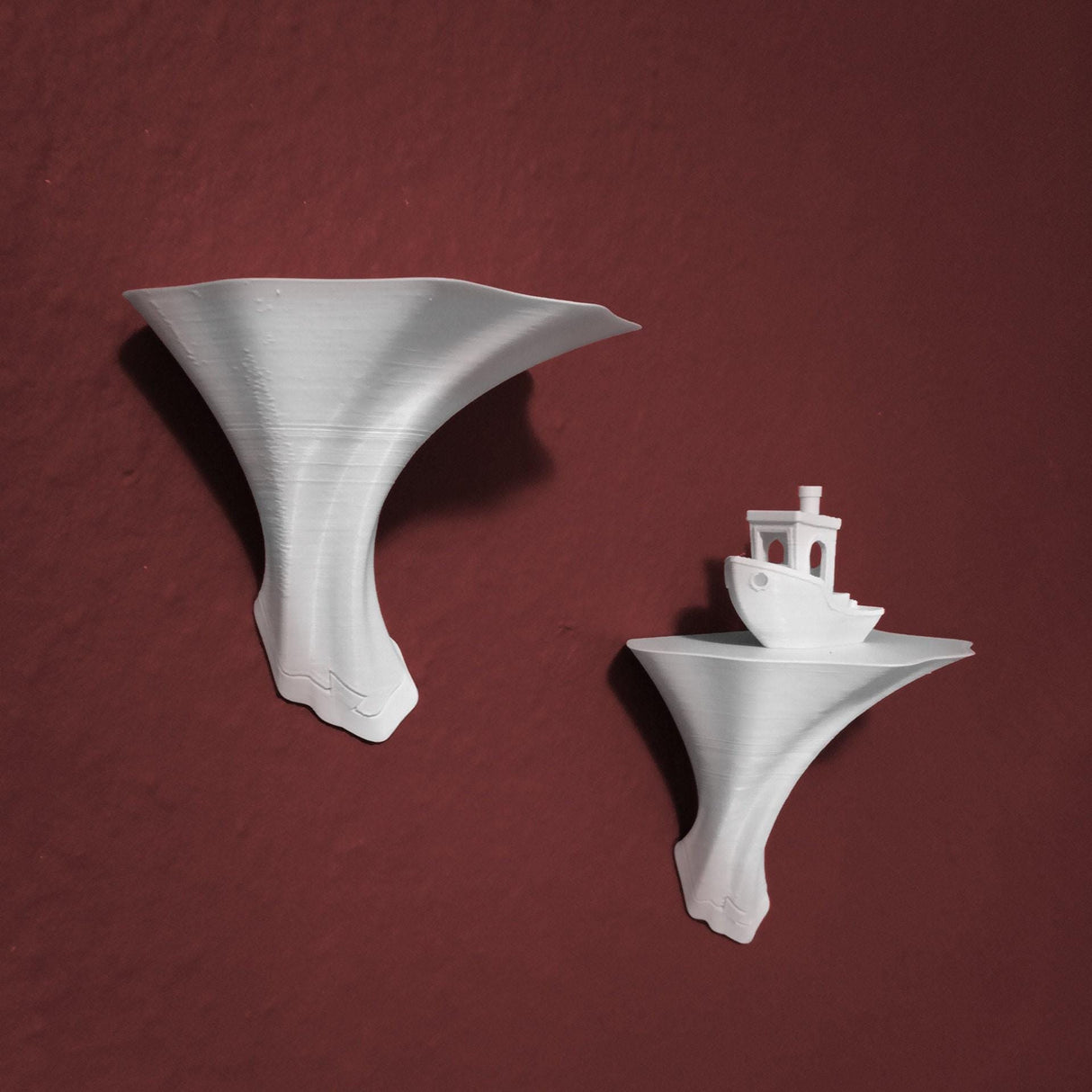 Gazzaladra Unique Wall shelf Interior Decor “Glow in the Dark Fungus Shelf” for Party, Living Room, Bedroom - LV3DPrinting