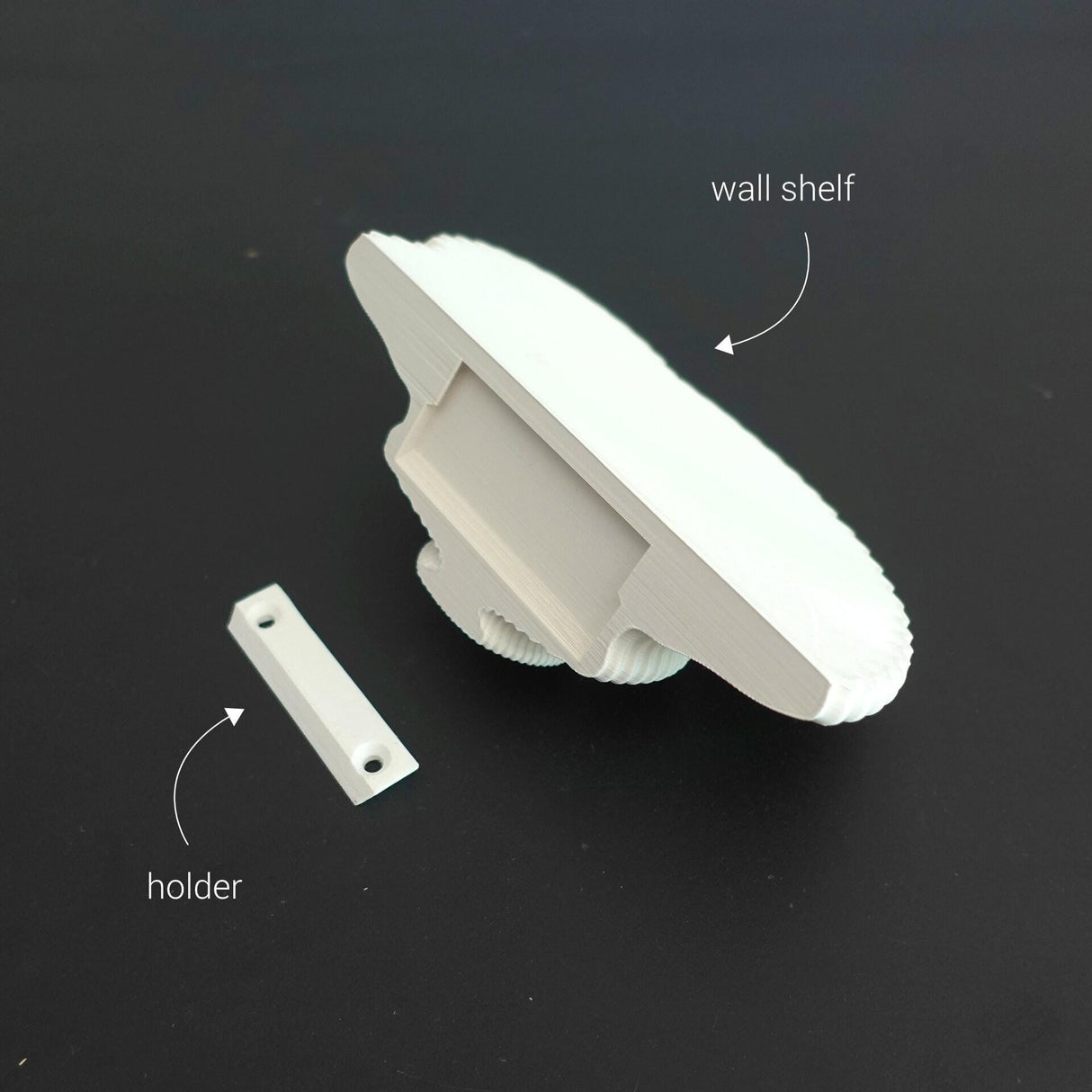 Gazzaladra Unique Wall shelf Interior Decor “Tinder Fungus” for Party, Living Room, Bedroom - LV3DPrinting
