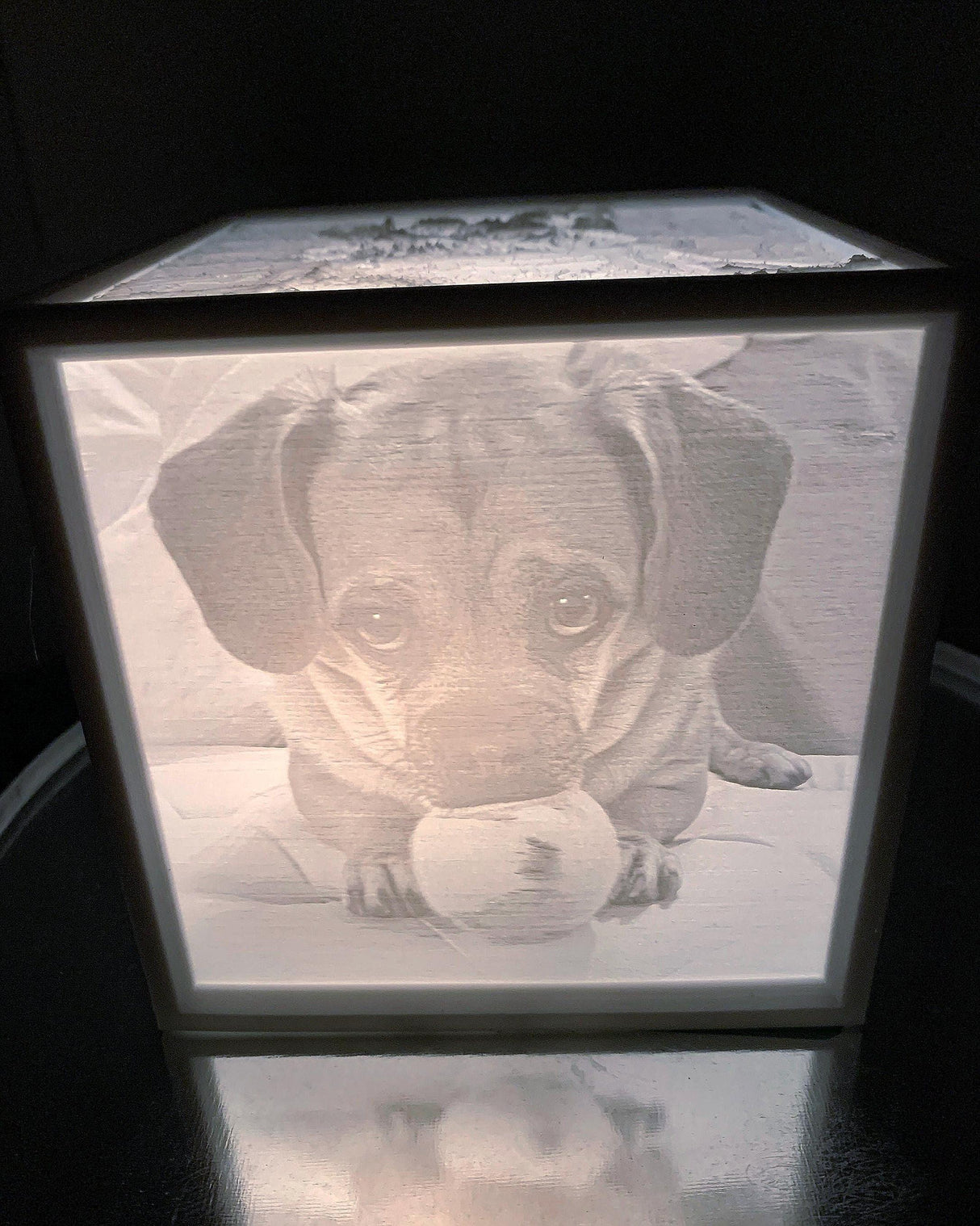Custom Lithophane Light Box | Personalized Gifts | Keepsakes - LV3DPrinting