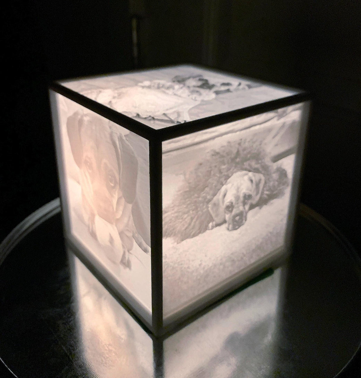 Custom Lithophane Light Box | Personalized Gifts | Keepsakes - LV3DPrinting