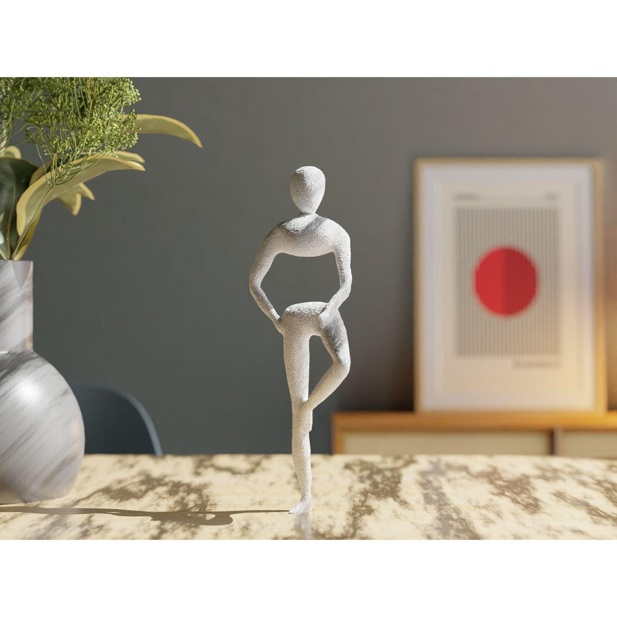 Collecticraft Nobody - Balance | Namaste Gifts | Yoga Gifts | Yogi Gifta | Relaxation Gift | Meditation Gifts | ANY SIZE! - LV3DPrinting