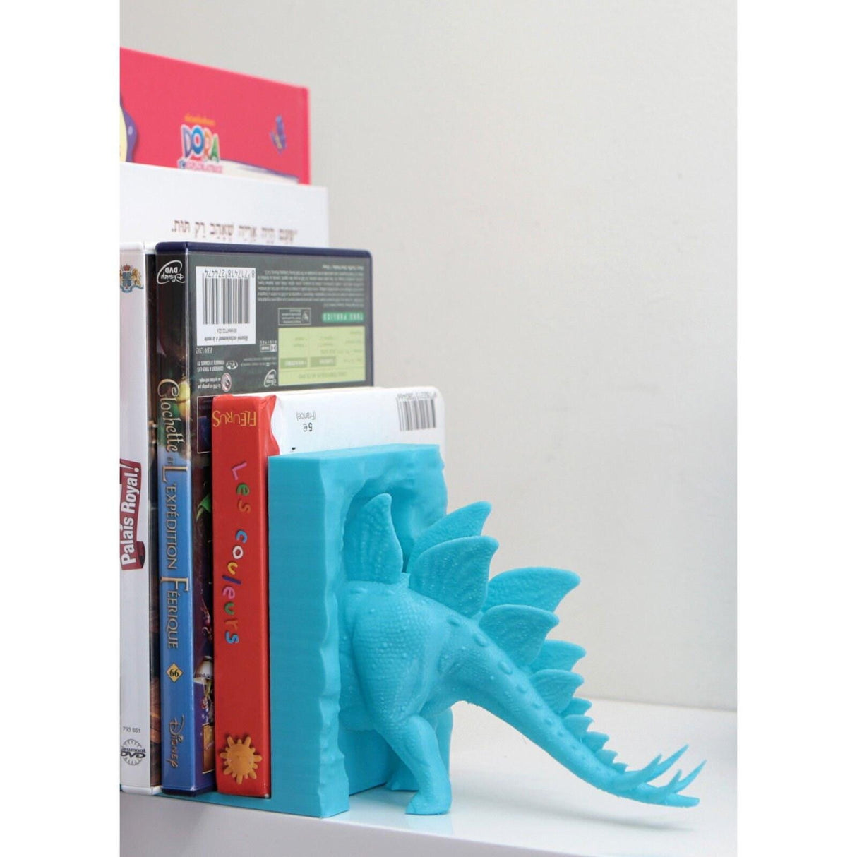 3D Shook Custom Dinosaur Bookends | All Dinosaurs | Customizable Colors- 3D Printed - LV3DPrinting