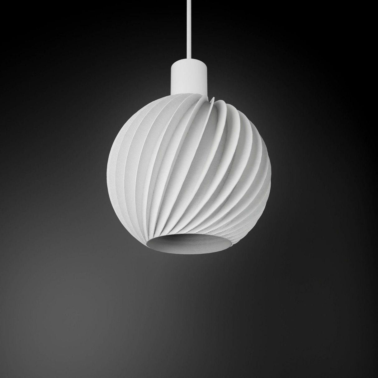 Martin Zampach Ball Twist Lamp Shade | Home Decor | Gift Idea | Pendant Lighting - LV3DPrinting