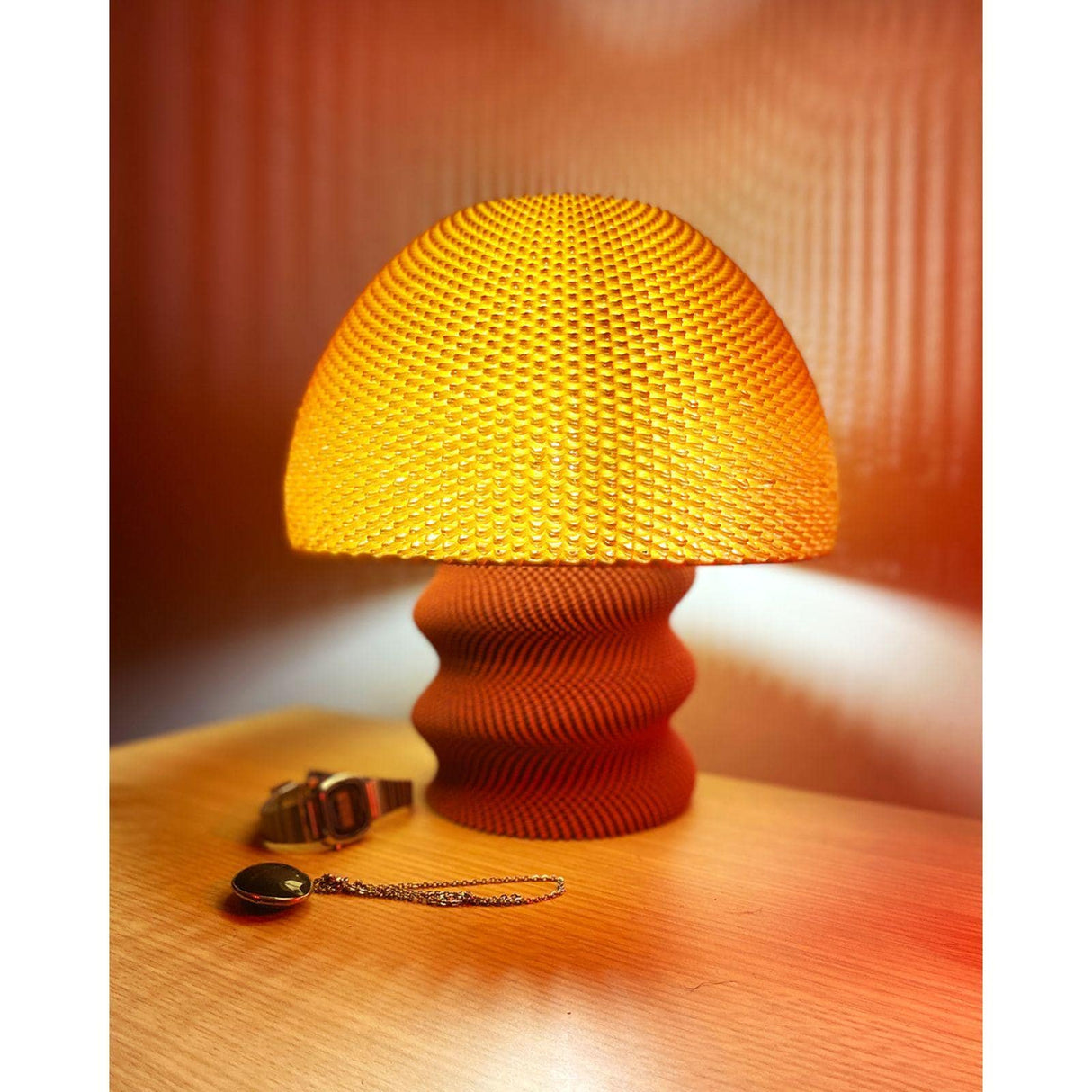 Lunfardo Musho Table Lamp  | Home Decor | Gift Idea | Geometric - LV3DPrinting