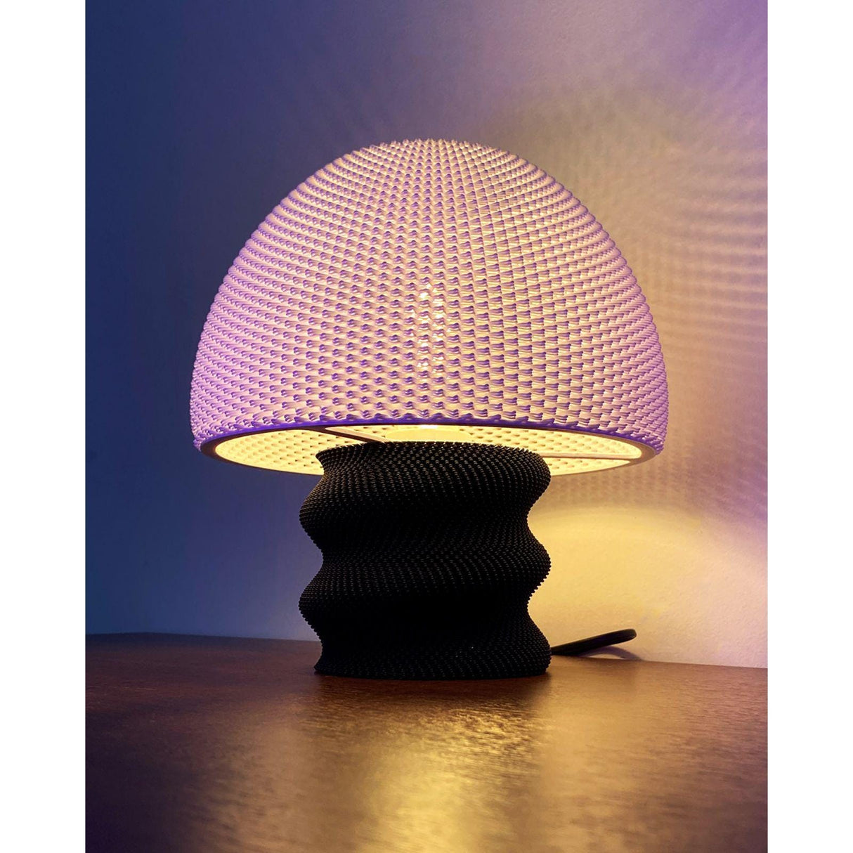 Lunfardo Musho Table Lamp | Home Decor | Gift Idea | Geometric - LV3DPrinting