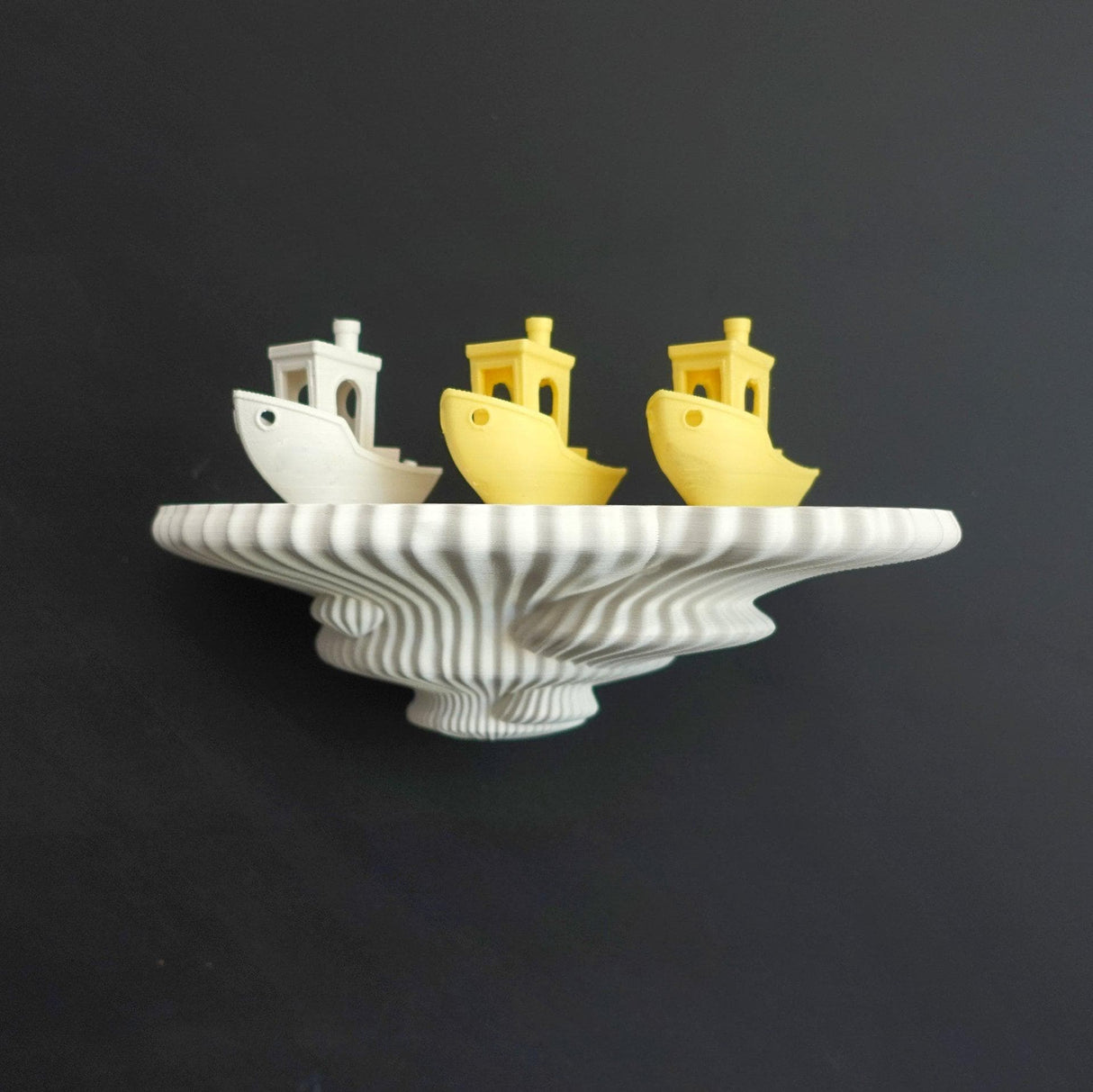 Gazzaladra Unique Wall shelf Interior Decor “Tinder Fungus” for Party, Living Room, Bedroom - LV3DPrinting