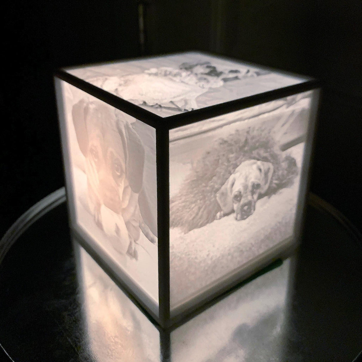 Custom Lithophane Light Box | Personalized Gifts | Keepsakes - LV3DPrinting