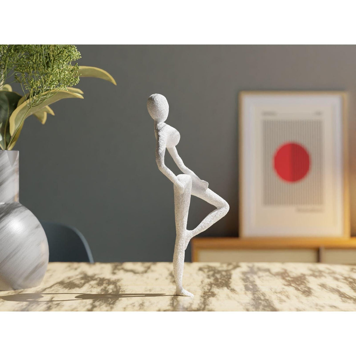 Collecticraft Nobody - Balance | Namaste Gifts | Yoga Gifts | Yogi Gifta | Relaxation Gift | Meditation Gifts | ANY SIZE! - LV3DPrinting