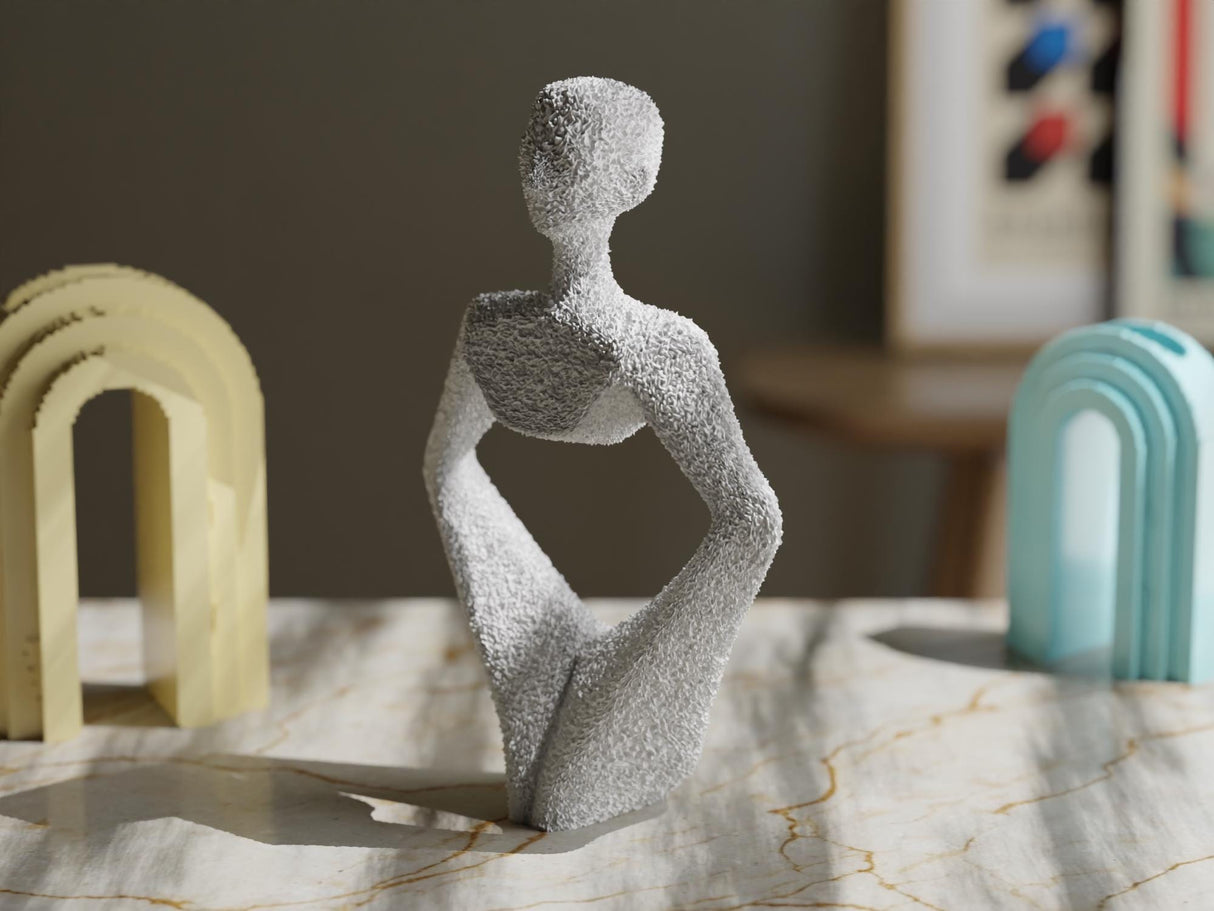 Collecticraft Nobody Empress Sculpture | Namaste Gifts | Yoga Gifts | Yogi Gifta | Relaxation Gift | Meditation Gifts | ANY SIZE! - LV3DPrinting