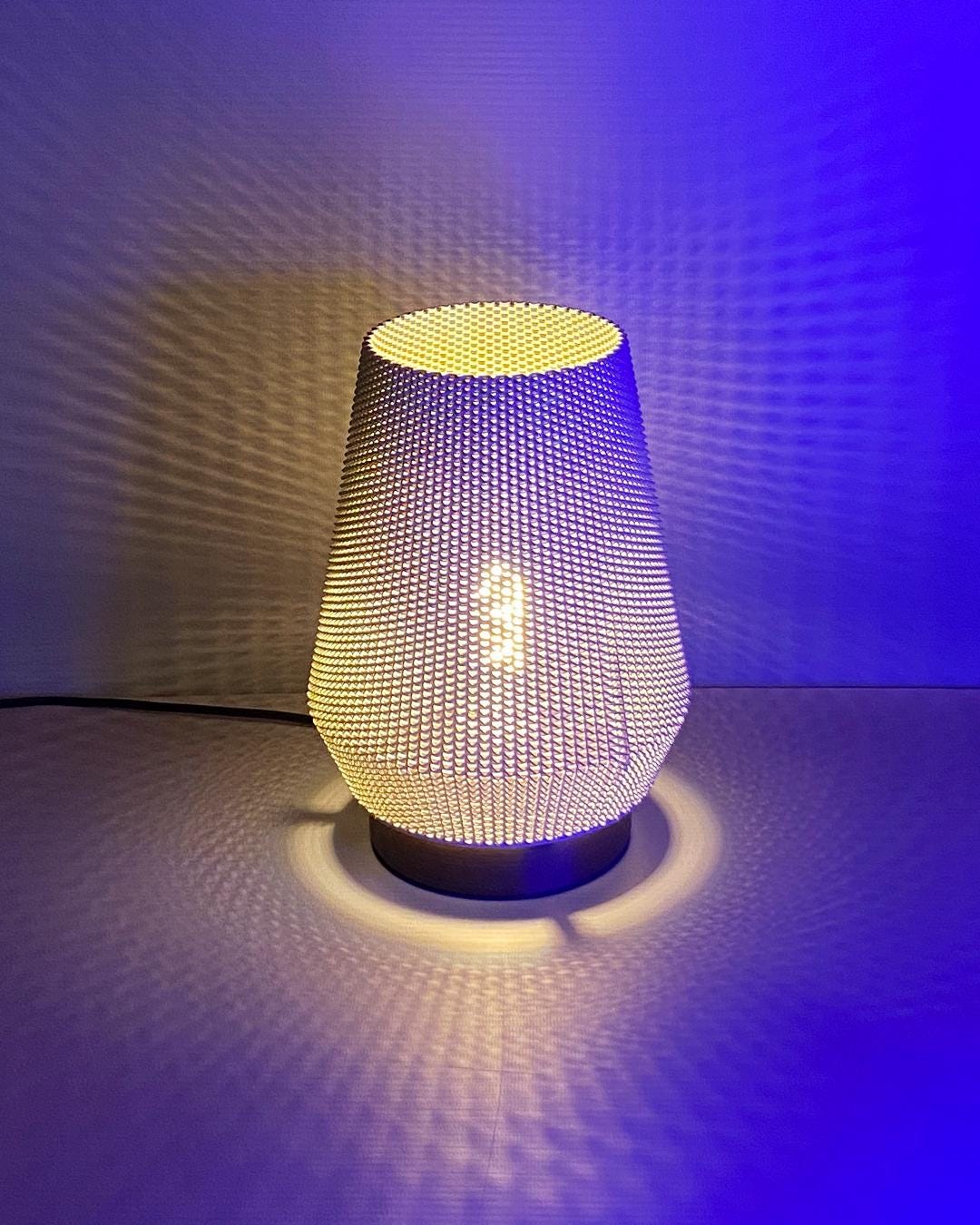 Lunfardo Marga Multishade Table Lamp or Pedant Lamp | Home Decor | Gift Idea | Geometric | Pendant Lighting - LV3DPrinting