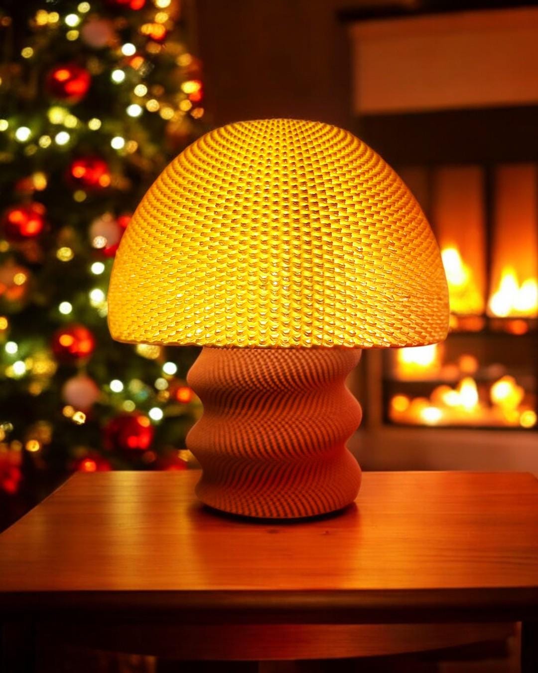 Lunfardo Musho Table Lamp | Home Decor | Gift Idea | Geometric - LV3DPrinting