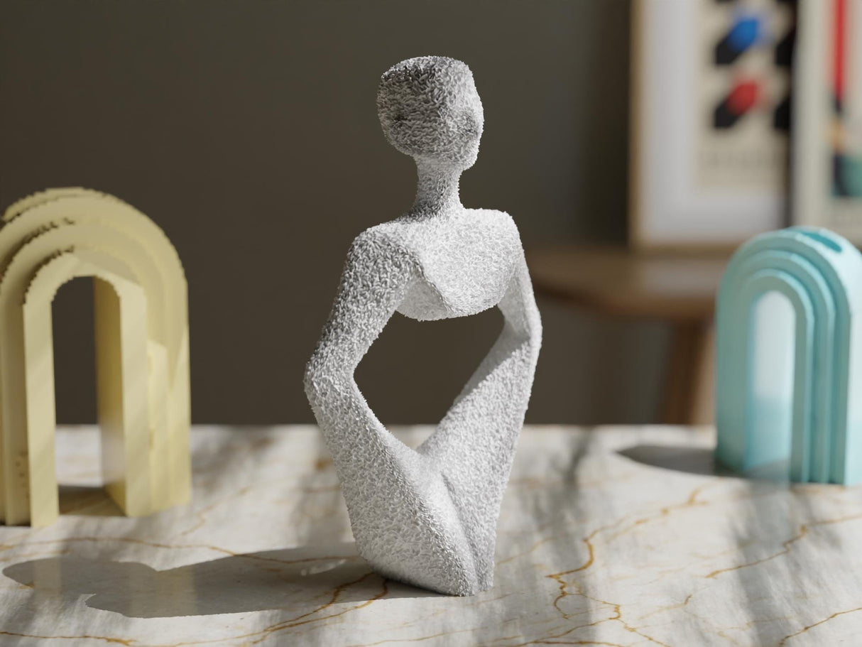 Collecticraft Nobody Empress Sculpture | Namaste Gifts | Yoga Gifts | Yogi Gifta | Relaxation Gift | Meditation Gifts | ANY SIZE! - LV3DPrinting
