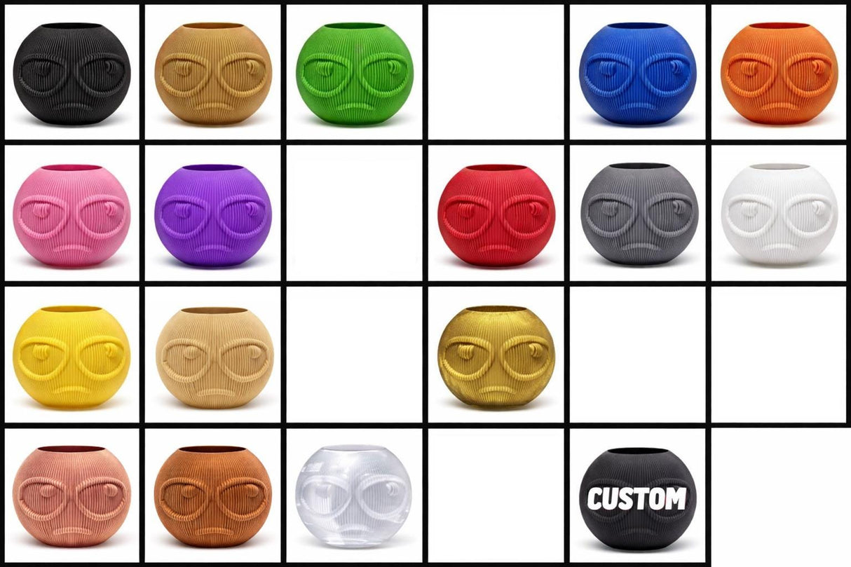 Kowafat Suspicious Dude Vase – Playful Sculptural Decor for Weddings, Dining Table, Living Room & Bedroom | Modern Art Vase - LV3DPrinting